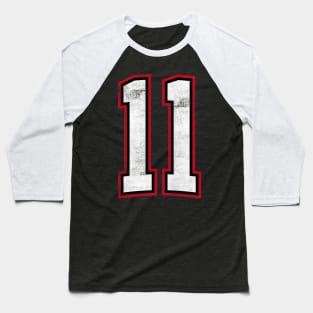 Number Eleven 11 Baseball T-Shirt